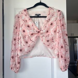 NWT Express Floral Top